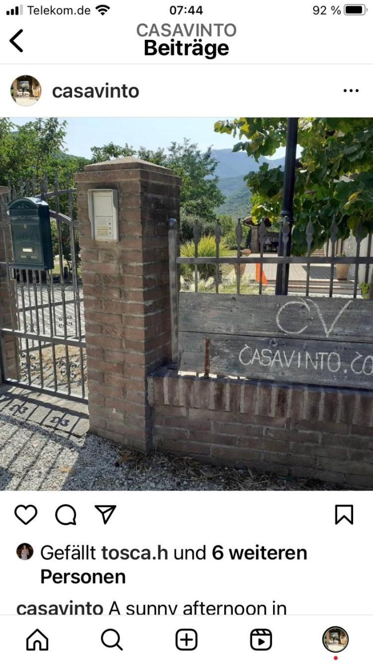 Casa Vinto Hotel Cagli Luaran gambar